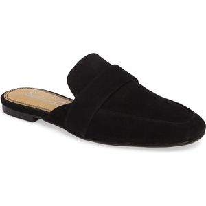 NWT-SPLENDID Women's Black Delroy Slide Mule